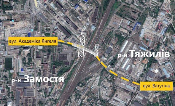 Вінниця: збудують міст, який розвантажить півміста