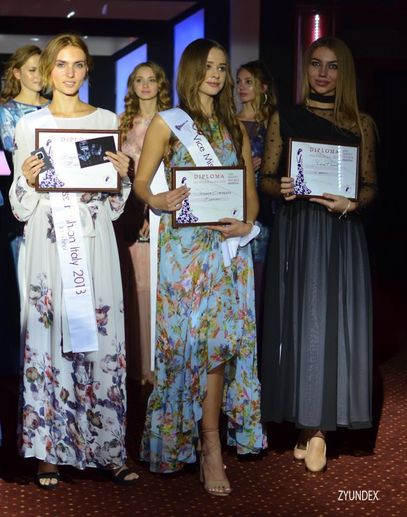 У Києві обрали перших півфіналисток "Miss fashion Italy"