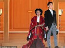 Весілля колишньої принцеси Аяко та Кея Морії відбулося 29 жовтня у токійському синтоїстському святилищі Мейдзі