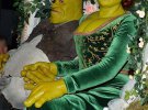 Хайди Клум в образе принцессы Фионы из мультфильма "Шрек"