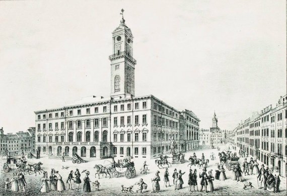 Площа Ринок у Львові перед 1848 ро­ком