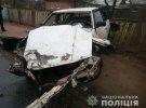 На Житомирщине столкнулись автомобиль «Москвич 2141», грузовики Scania и DAF