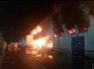 Горить маслопереробний завод під Одесою