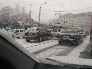 Дорожньо-транспортна погода на вулиці Глубочицька 