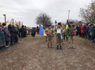 Похорони сапера 72-ї бригади Юрія Олійника на Полтавщині