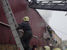 У Києві  сталася пожежа на Подільській продуктовій базі