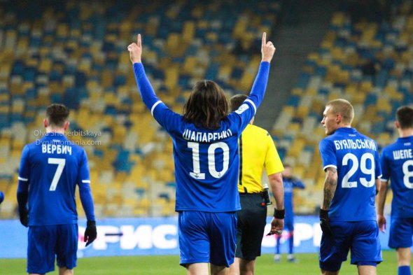 Шапаренко один з кращих гравців "Динамо" в останніх матчах