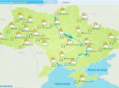 Днем в Украине без осадков, лишь в восточной части небольшой мокрый снег