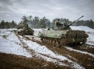 Первый снег холодноярская пехота встретила батальонными тактическими учениями