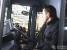 Міністр інфраструктури Володимир Омелян протестував першу українську електровантажівку. Фото: Волинська правда