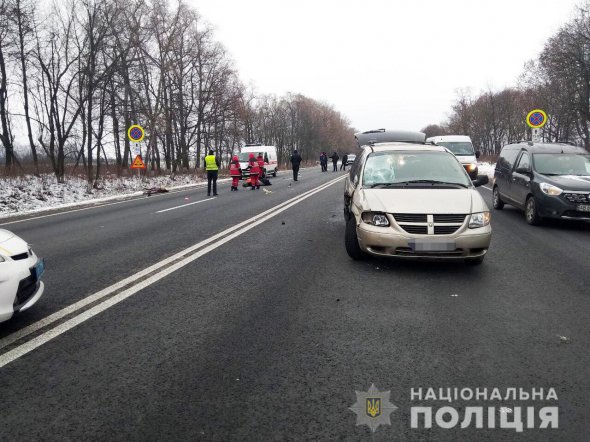 Винницкая область: водитель евробляхы насмерть сбил велосипедистку, которая пыталась переехать дорогу