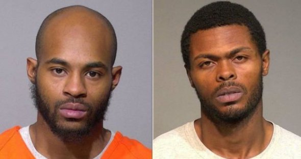 Поліція затримала підозрюваних – 26-річного Ісаака Барнса зліва та 27-річного Антрелла Одена справа