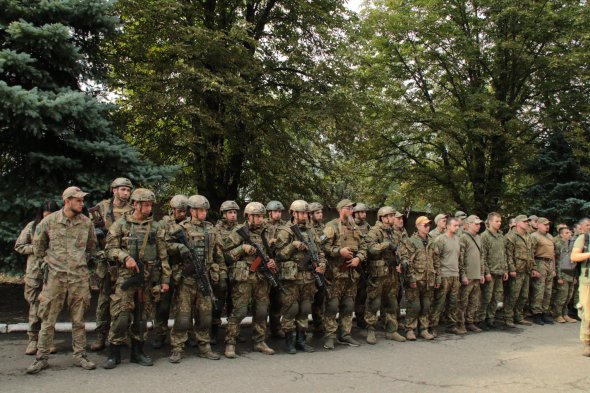 Бійці ДУК ПС- літо 2018 в зоні бойових бойвих дій