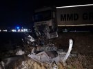 На Броварській окружній дорозі під Києвом  сталася смертельна  аварія за участю легкового автомобіля і вантажівки