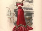 Модные женские платья 1900 года