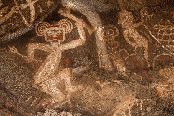 Стародавні художники відображували на стінах печер появу комет і падіння метеоритів