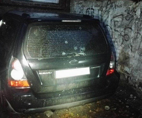 У Дніпрі невідомі обстріляли автомобіль співробітника обласної прокуратури