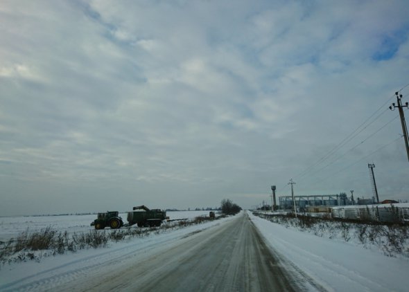 Дорога к Крижопольскому сахарному заводу