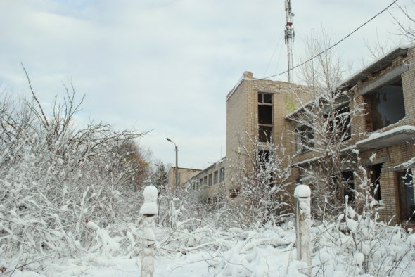 Строение бывшей больницы в Городкивке