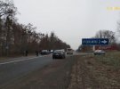 Вблизи поселка Рокини Луцкого района на Волыни автомобиль Mercedes ехал на большой скорости и сбил женщину