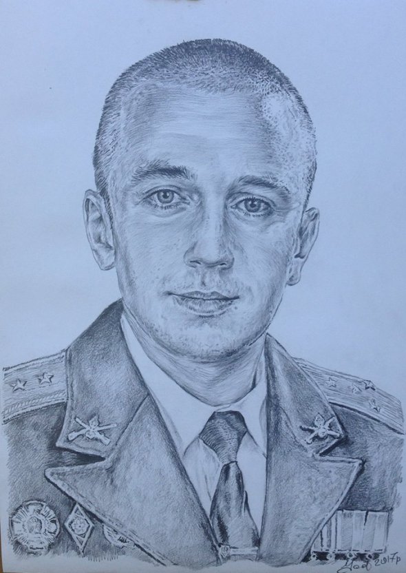 Герой Украины (посмертно) капитан Андрей Кызыло из Умани Черкасской области