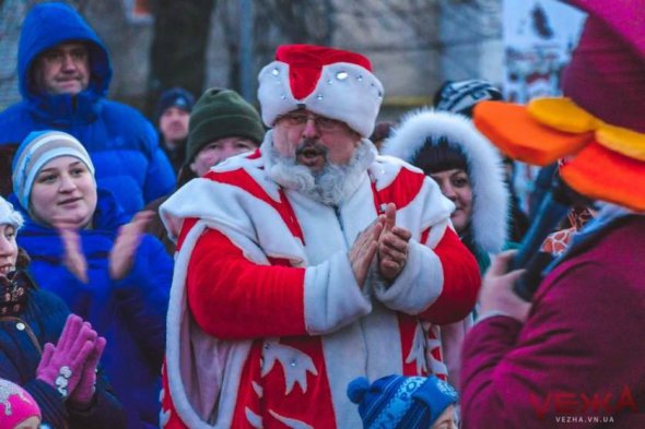 В Виннице отказались от Деда Мороза и его заменит Санта Клаус