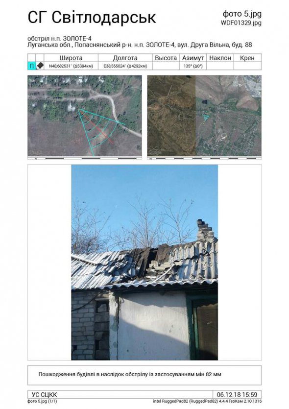 Хутір Вільний на Донеччині постраждав від обстрілів окупантів