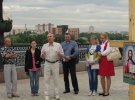 Учасники «Молитовного марафону» у Донецьку. Літо 2014 року