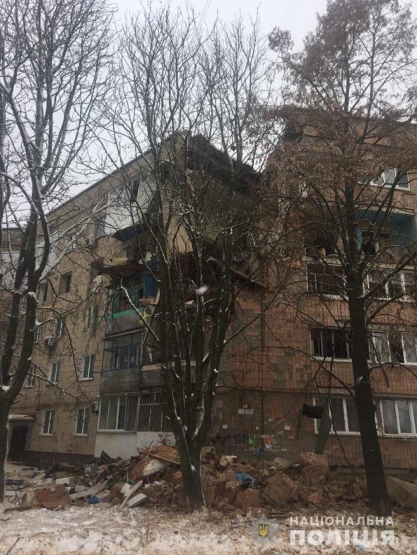 Унаслідок вибуху в багатоповерхувці по вул. Садовій у Фастові на Київщині травми отримав чоловік