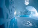 У шведській Лапландії створили готель з льоду. Фото: соцмережі.