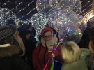 Открыли самую дорогую новогоднюю елку Украины