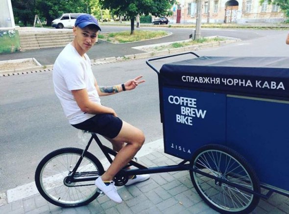 На кавабайк Микита витратив всі свої заощадження. Фото: із особистого архіву Микити