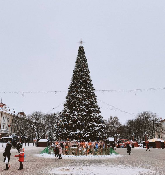 Главная елка Тернополя