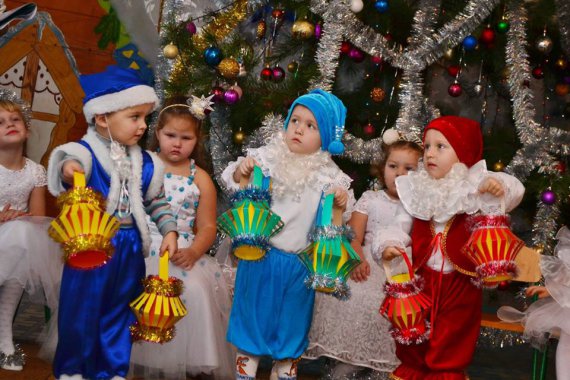 Новорічне свято в ЗДО №1 "Сонечко"