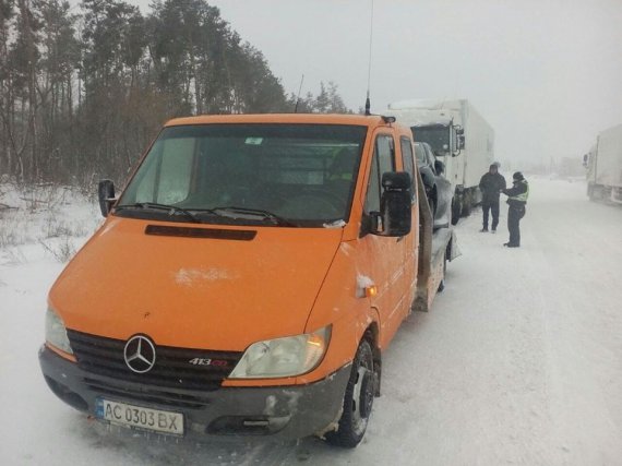 Как Полтава переживает метель