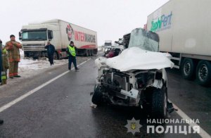 В Полтавской области произошло смертельное ДТП. Фото: Нацполиция