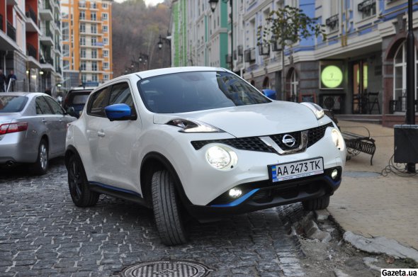 Оновлений Nissan Juke