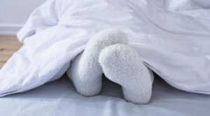 Комфортні шкарпетки прискорюють процес засинання мінімум на 15 хвилин.