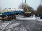 На Волыни три населенных пункта остались без газоснабжения из-за ДТП с участием молоковоза