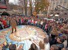 Съемки "Караоке на майдане" на столичном Крещатике, 2008 год