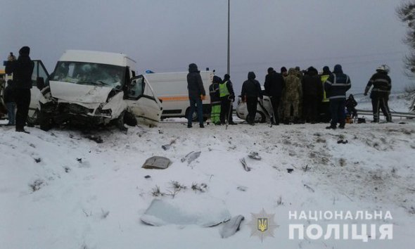 У Львівській області сталася смертельна ДТП. Фото: Нацполіція