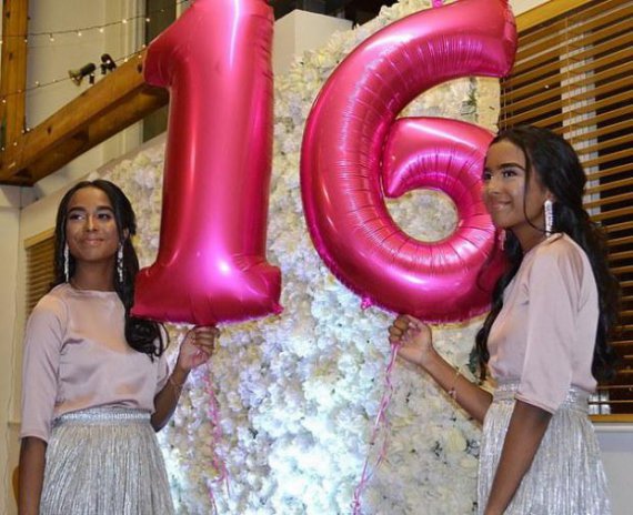 Сіамські близнючки Зайнаб і Джаннат Рахман відзначили своє 16-річчя