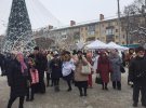 У центрі Полтави співали колядки та щедрівки