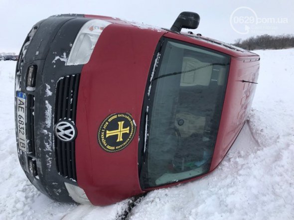 Капелланы попали в аварию в Мариуполе