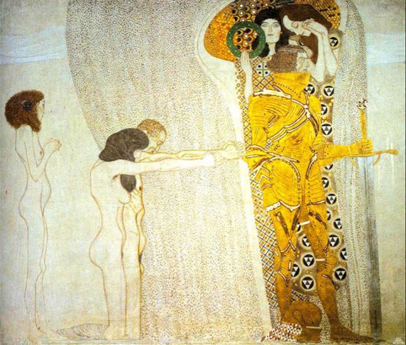 Инге Праде воспроизвела эротические картины Климта