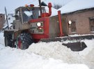 Нові Санжари очищають від снігу. Фото Facebook