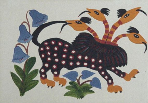 Чотириголовий звір, 1959 рік
