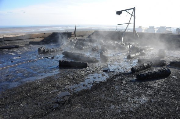 В кримському місті Щолкіне стався вибух на даху багатоповерхівки . Фото: "ВКонтакте" "Щолкіно"