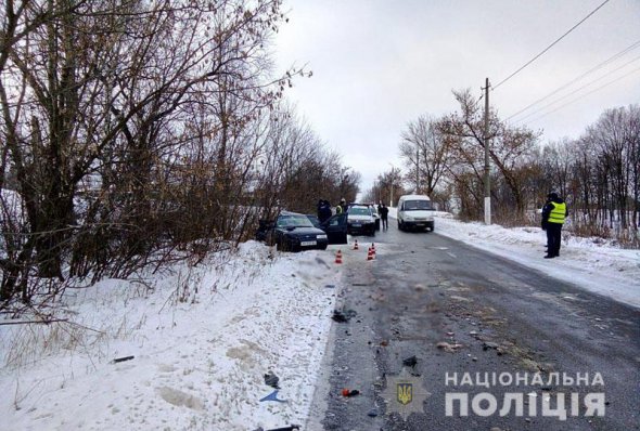 У Краматорську в жахливій ДТП загинула сім'я. Фото: Нацполіція