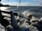 Венгрія: опублікували казкові фото найбільшого озера в Європі "Балатон", яке скував лід